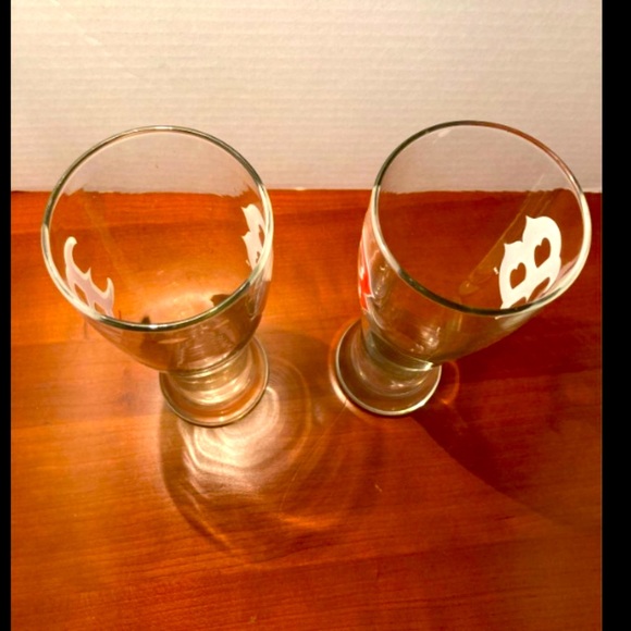 Boston Red Sox 2010 Tall Beer Glasses set of 2 - Picture 6 of 7